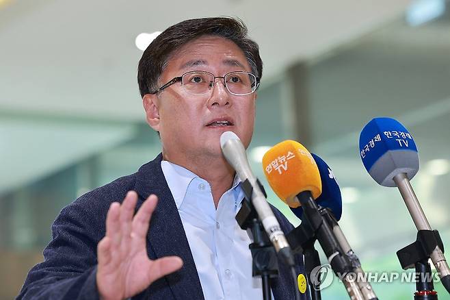 김성환 환경부 장관 후보자. [연합뉴스 자료사진]