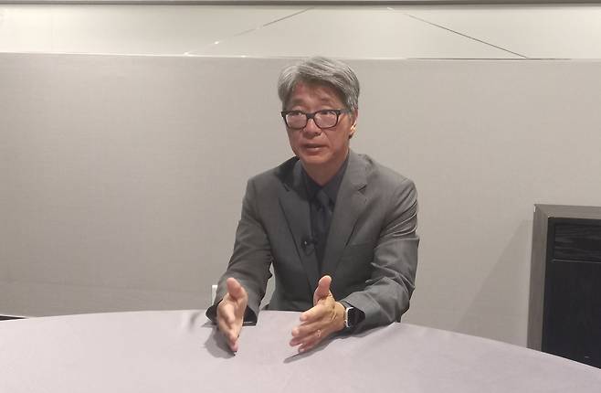 연합뉴스와 인터뷰하는 이태구 미국정치학회장 (서울=연합뉴스) 박현수 기자 = 지난 14일 이태구 미국정치학회장은 연합뉴스와 가진 인터뷰에서 "정치적 희망보다도 생존의 위협이 행동을 이끌었다는 점이 중요하다"고 강조했다. 2025. 07. 14. phyeonsoo@yna.co.kr