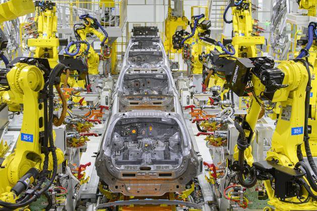 광주글로벌모터스(GGM) 차체공장. <광주일보 자료사진>