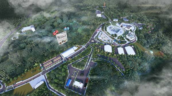 2025 영동세계국악엑스포 주행사장 레인보우 힐링 관광지.