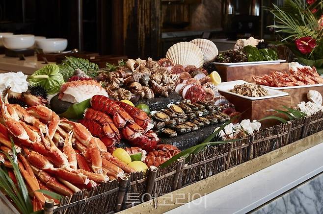 파라다이스 호텔 부산 '온 더 플레이트' '씨푸드 뷔페'