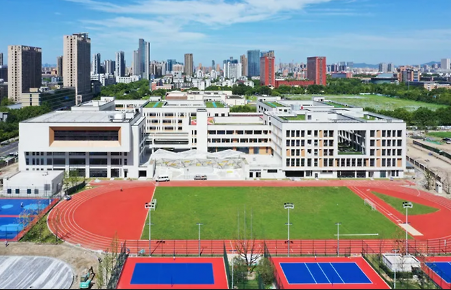 항저우의 한 초등학교. 학교 홈페이지.