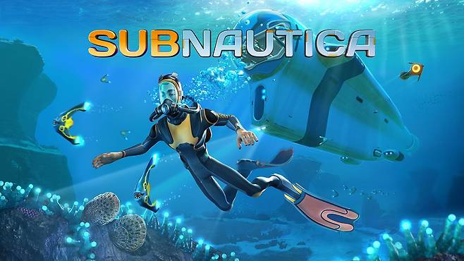 "Subnautica" promotional image./Krafton