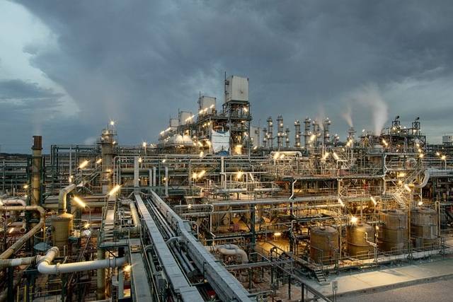 OCI홀딩스의 말레이시아 폴리실리콘 공장 전경. OCI홀딩스 제공.