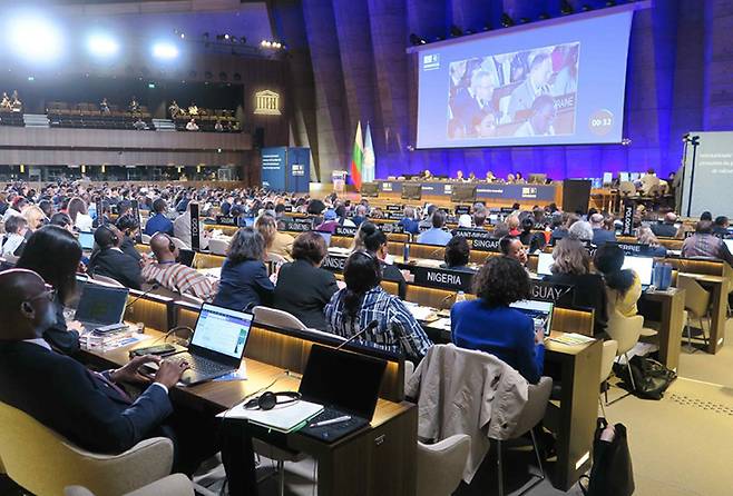 제47차 세계유산위원회 현장 (사진=국가유산청)