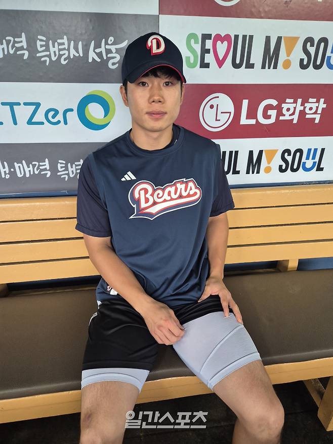 두산 베어스 오명진. 잠실=차승윤 기자 chasy99@edaily.co.kr