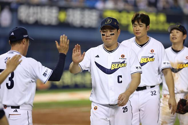 두산 베어스 양의지. 사진=두산 베어스 제공