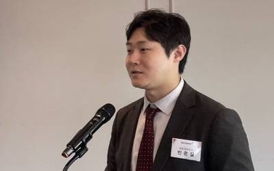 뉴로핏 빈준길 대표가 지난 11일 IPO 기자간담회에서 회사소개를 하고 있다 / 사진=뉴로핏