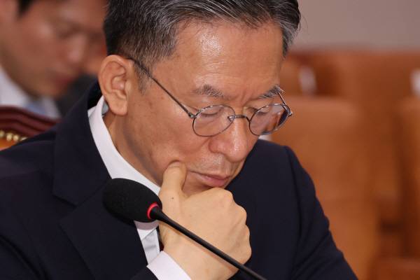 정성호 법무부 장관 후보자가 16일 국회 법제사법위원회에서 열린 인사청문회에 참석해 있다. 연합뉴스