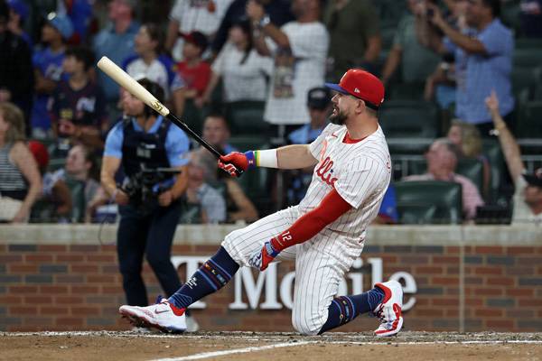 슈와버는 홈런 더비에서 팀을 구했다. 사진= Getty Images/AFP= 연합뉴스 제공