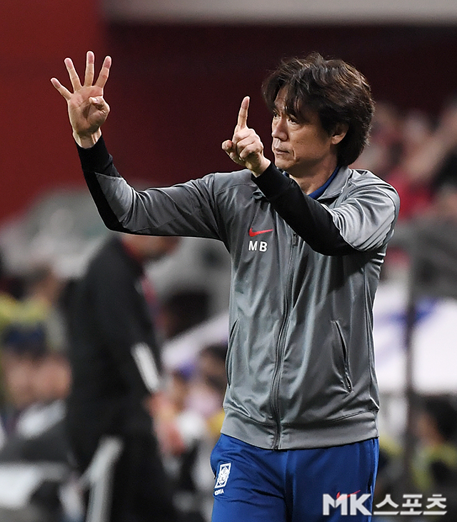 한국 축구 대표팀 홍명보 감독. 사진=천정환 기자