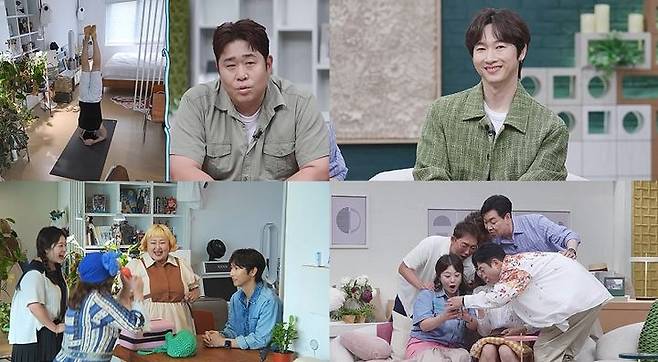 [서울=뉴시스] 가수 장우혁이 16일 오후 9시 30분 방송하는 채널A 예능 프로그램 '요즘 남자 라이프-신랑수업'에서 코미디언 심진화·홍윤화에게 연애 조언을 듣는다. (사진=채널A '요즘 남자 라이프-신랑수업' 제공) 2025.07.15. photo@newsis.com *재판매 및 DB 금지