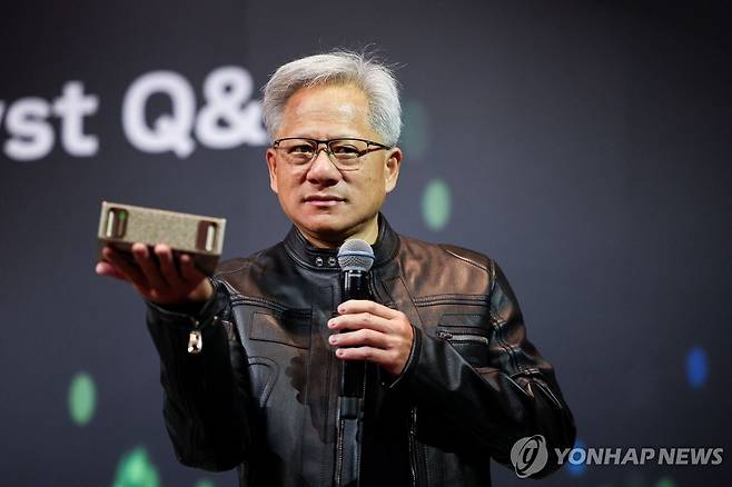 엔비디아 젠슨 황 CEO [AFP 연합뉴스 자료사진. 재판매 및 DB 금지]