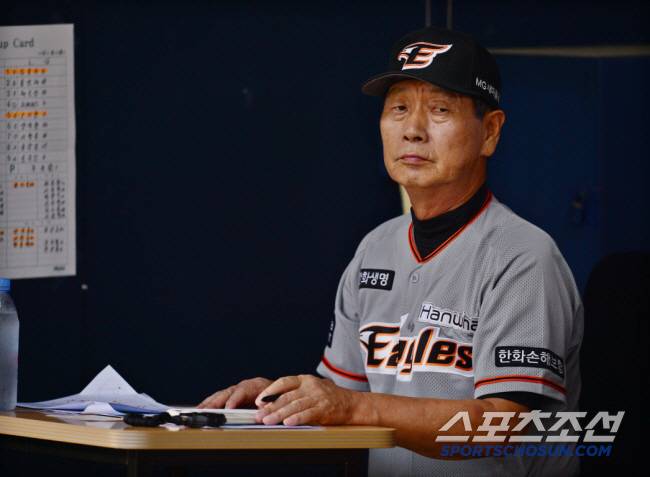 한화 이글스 시절 김성근 감독. 스포츠조선DB
