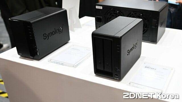2베이 NAS DS225+, DS725+. (사진=지디넷코리아)