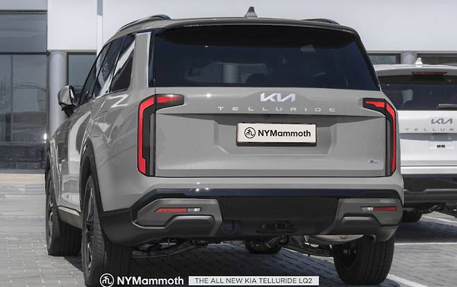 기아 '텔루라이드 풀체인지' 예상도 (출처 : 뉴욕맘모스)