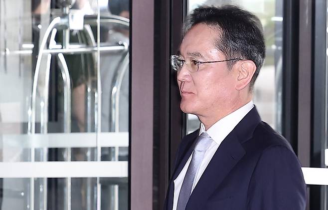 이재용 삼성전자 회장이 지난 5월 30일 서울 중구 신라호텔에서 열린 2025 삼성호암상 시상식에 참석하고 있다. /뉴스1