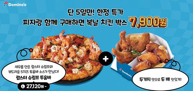 도미노피자 제공