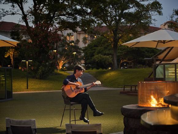 서머 브리즈 글램핑. [사진=제주신라호텔]