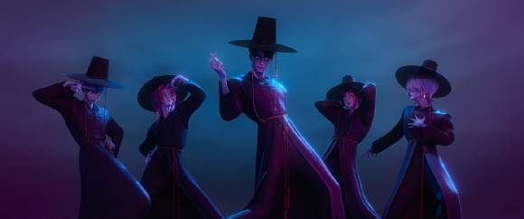 '케이팝 데몬 헌터스' 스틸. [사진=넷플릭스]