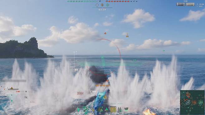 ▲ 숨참기(?) 잘못해서 수면에 올라온 잠수함의 운명.jpg