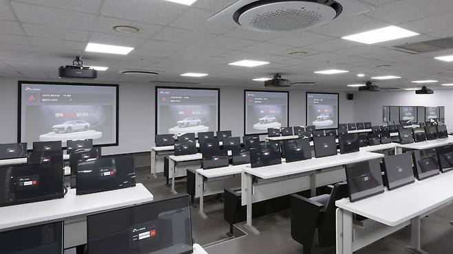 SK렌터카 오토옥션 경매회장 사진=SK렌터카