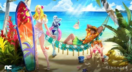 리니지2 '여름 맞이 이벤트' 관련 이미지. 자료 제공 : 엔싸소프트