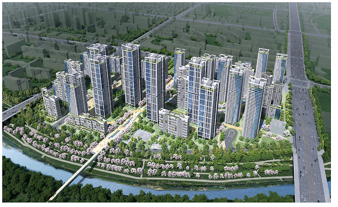 대치미도 조감도