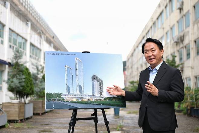 [서울=뉴시스]뉴시스와 인터뷰하는 이성헌 서대문구청장. 2025.07.15. (자료=서대문구 제공)  *재판매 및 DB 금지