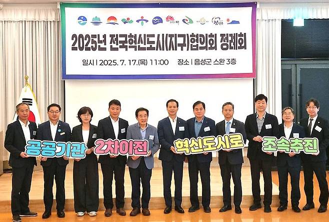 2025 전국혁신도시협의회 정례회. *재판매 및 DB 금지