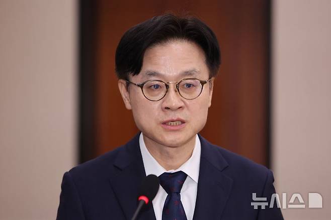[서울=뉴시스] 김명년 기자 = 김정관 산업통상자원부 장관 후보자가 17일 오전 서울 여의도 국회 산업통상자원중소벤처기업 위원회 전체회의에서 열린 인사청문회에서 발언하고 있다. 2025.07.17. kmn@newsis.com