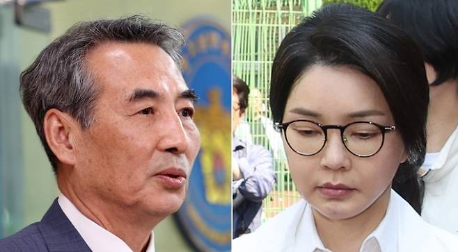 민중기 특별검사(왼쪽)와 김건희 여사. 연합뉴스