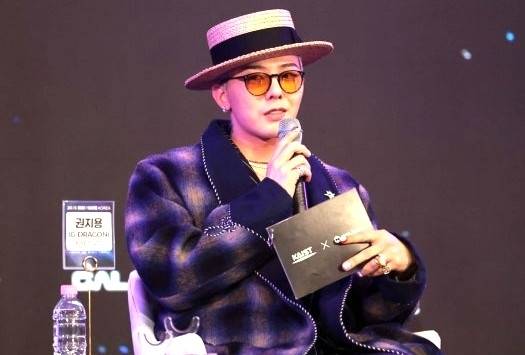 G-DRAGON权志龙. YONHAP NEWS