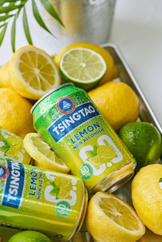 칭따오 논알콜릭 레몬. 사진=비어케이