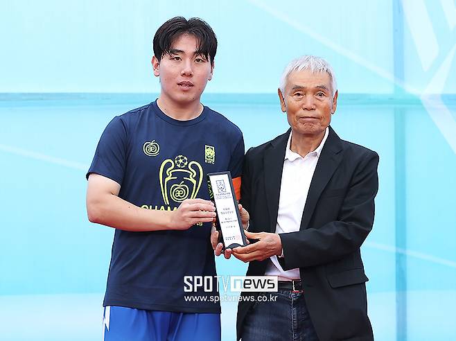 ▲ 단국대 고경록 이회택 회장ⓒ곽혜미 기자