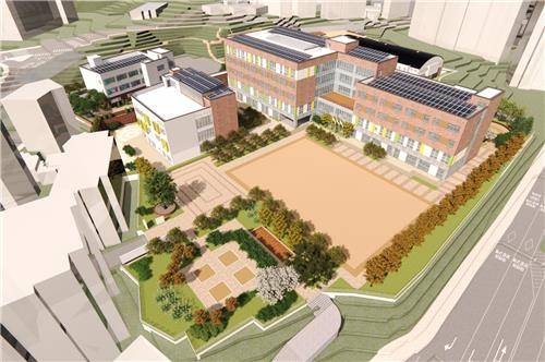 인창초·유치원 개축 조감도 [경기도교육청 제공. 재판매 및 DB 금지]