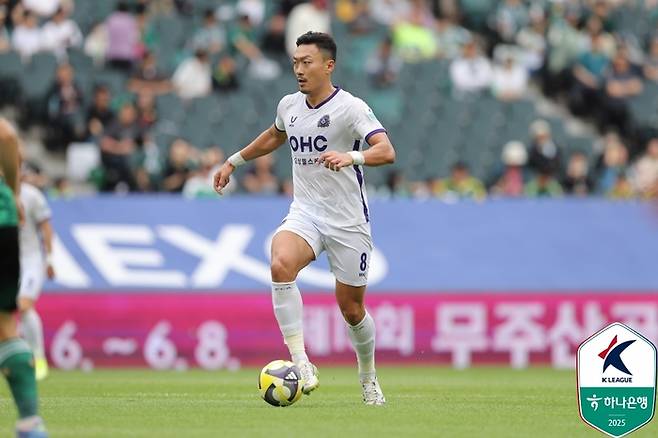 안양 김정현. 사진｜한국프로축구연맹