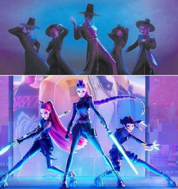 넷플릭스 오리지널 애니메이션 ‘케이팝 데몬 헌터스’. [넷플릭스]