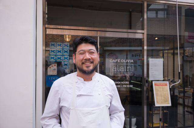 광주의 프렌치 레스토랑 '알랭'의 공다현 셰프. 공 셰프는 과거엔 테크닉을 이용해 화려한 맛을 내고자 했다면 이제는 재료 본연의 맛을 살리는 데 집중한다고 말했다. 장준우 제공