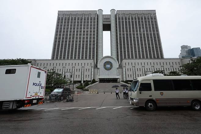 18일 윤석열 전 대통령 구속적부심 심문 열린 서울중앙지법 /사진=연합뉴스