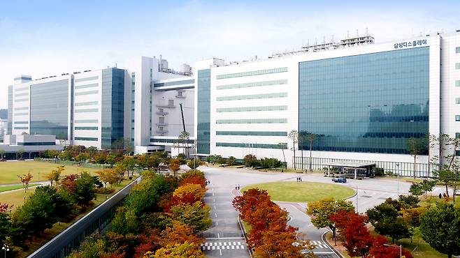 A rendered image of Samsung Display's plant in Asan, South Chungcheong [SAMSUNG DISPLAY]