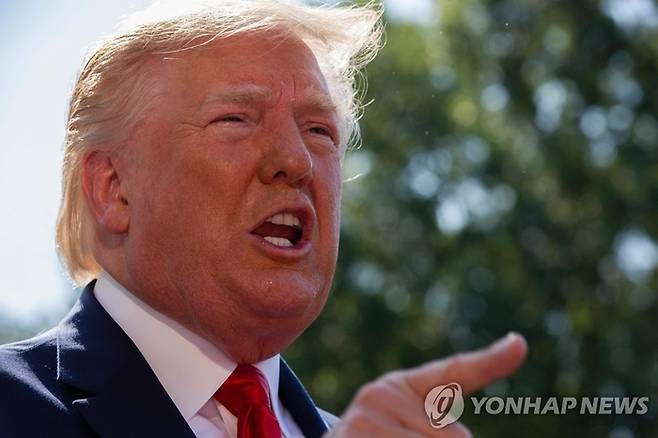 트럼프 대통령. AFP 연합뉴스