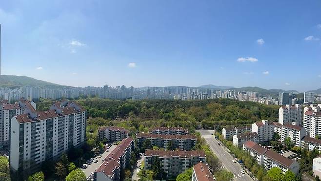 경기 성남시 분당구 시범단지 우성·현대 아파트 전경 [사진출처=한국자산신탁]