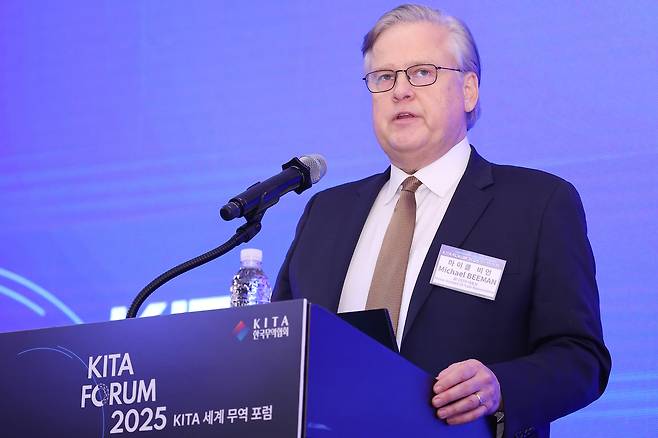 마이클 비먼 전 미국무역대표부(USTR) 대표보. [연합]