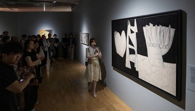 로버트 마더웰의 ‘십계명, 야곱의 사다리 그리고 불타는 떨기나무’.  ACC재단 제공