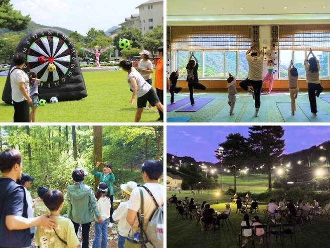 오크밸리 서머 페스타 주요 콘텐츠. 오크밸리 제공.