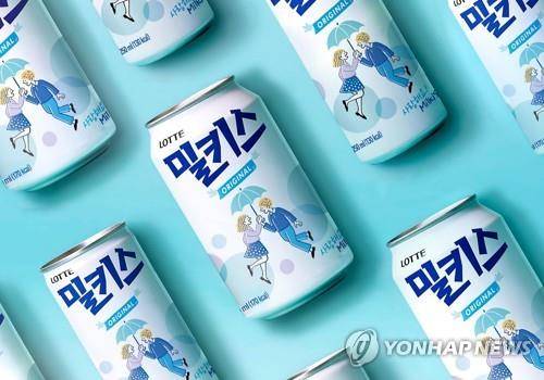 롯데칠성음료 밀키스. 연합뉴스