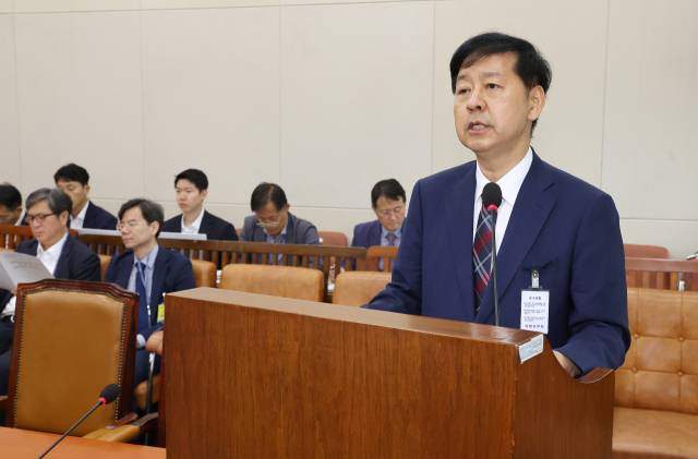 구윤철 경제부총리 겸 기획재정부 장관 후보자가 17일 국회 기획재정위원회에서 열린 인사청문회에서 발언하고 있다. 연합뉴스