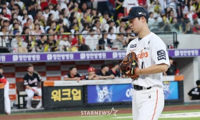 한화 엄상백. /사진=김진경 대기자