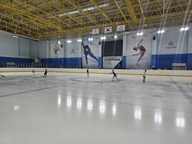 아산이순신빙상장 [대한빙상경기연맹 제공. 재판매 및 DB 금지]